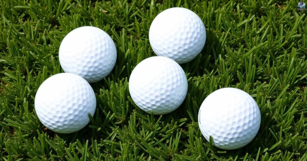 4 Golf Balls