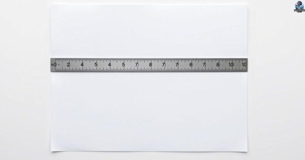Sheet of Printer Paper (Width)