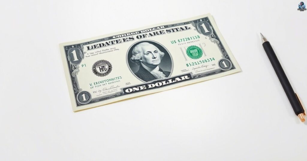  1 US Dollar Bill